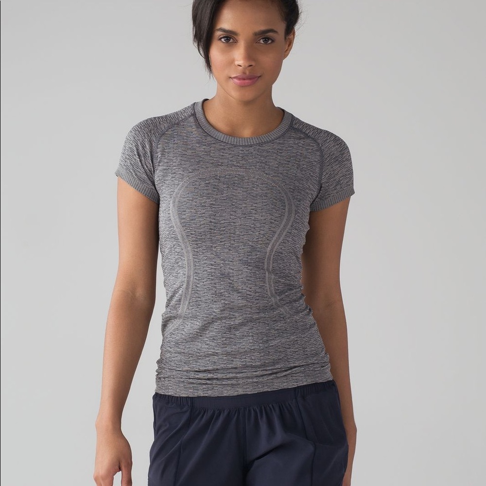 Lululemon Swiftly Tech Gray Short-Sleeve